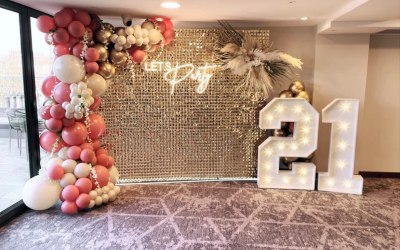 Shimmer wall