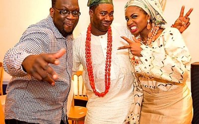 Nigerian Traditional Wedding. Love seeing those big smiles from satisfied clients