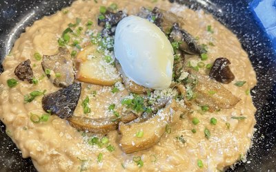 Mushroom risotto