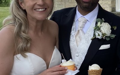 What a lovely couple!