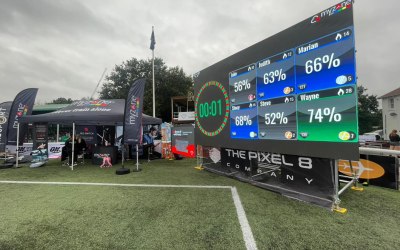 Large outdoor sporting event