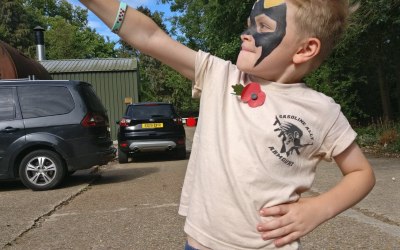 Boys Face Painting