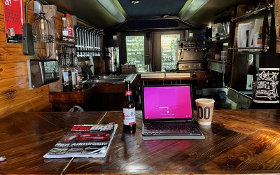 Our amazing hand Built bar 