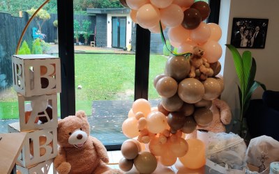 Baby shower setup