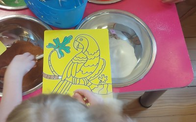 Sand art parties