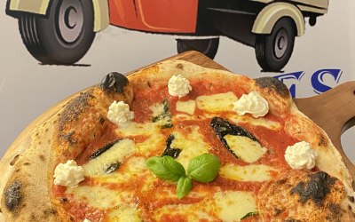 Margherita and ricotta cheese  