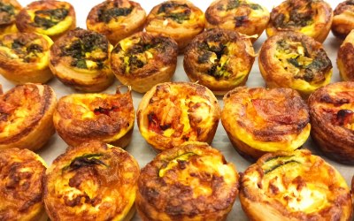 Mini quiches veggie 