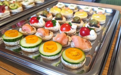 Delicious canapés 