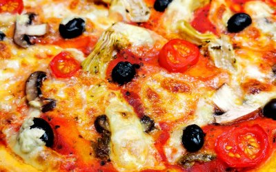 Vegan pizza