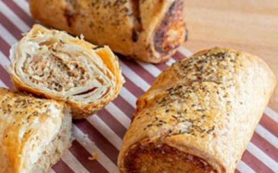 Vegan sausage roll