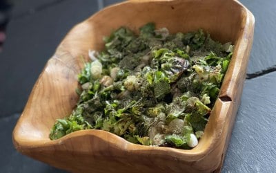 Our Greek Garden Salad 