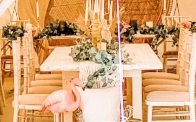 Intimate Wedding Rustic Styling
