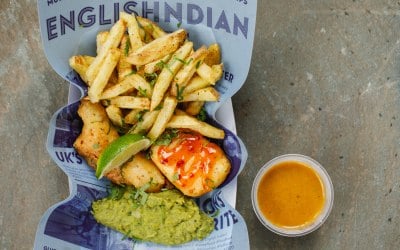 Indian Style Fish & Chips