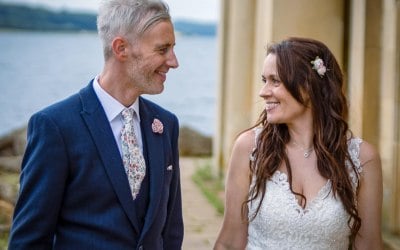 Newlyweds Normanton Church, Rutland Water