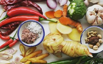 Fresh Thai ingredients 
