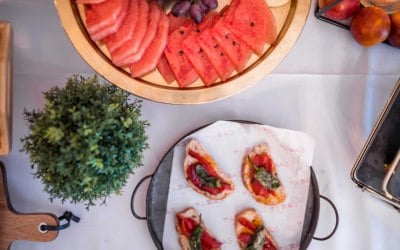 Sweet and savoury selection 