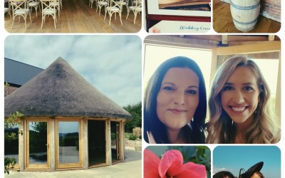 Wedding Ceremony at Brickhouse Vineyard, Devon. 