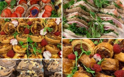 Lots of different Savouries 