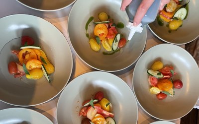 Heirloom Tomato | Cucumber | Lovage | Lemon