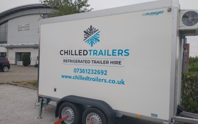 Additional cold storage supplied for an event