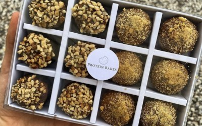 Large box of 12 ferrero rocher & salted caramel biscoff 