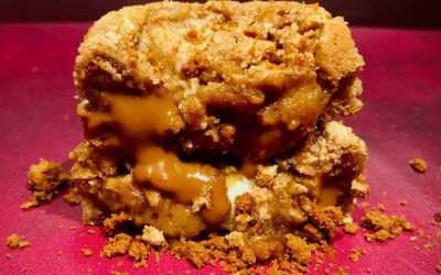 Vegan Apple Crumble Cookie