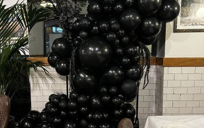 Black on Black Garland 