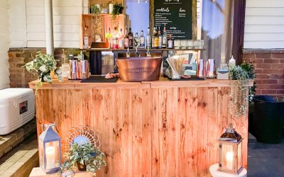 Rustic Garden Bar