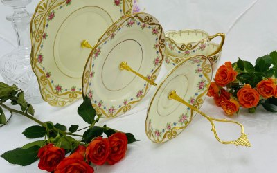 Handcrafted cake stands
