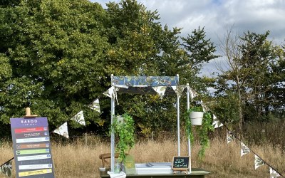 The cart at a recent event