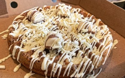 White bueno waffle 