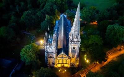 Cathedral from above