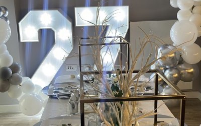 Dinner decoration and private dining 