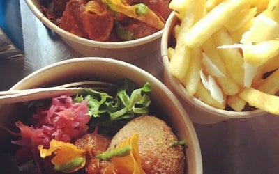 ArtiSam Arancini & Truffle Oil Fries