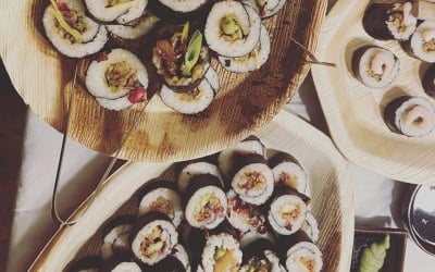 Sushi selection - example bespoke request.  Whatever it is, you request it - we'll cook it fresh for you!