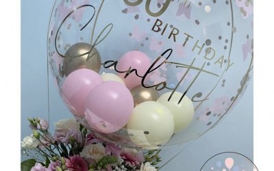 Our signature Floral Hot Air Balloons