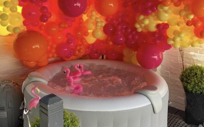 Balloon wall 
