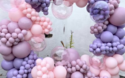 Full balloon hoop
