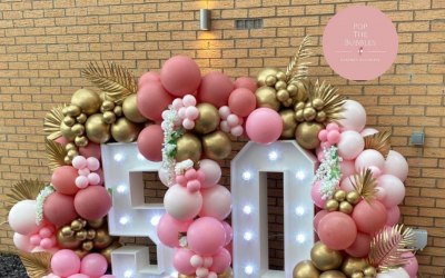 LED number decor