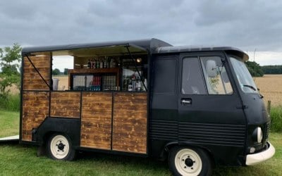 Trudy are restored Peugeot 1972 van 