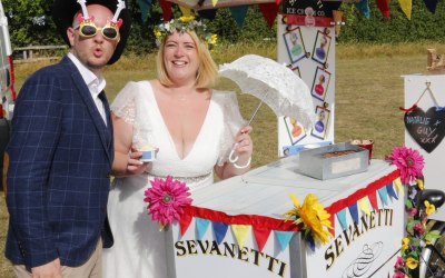 We'll supply some fun photo props too