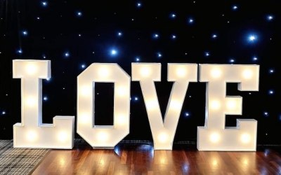 4ft light up letters