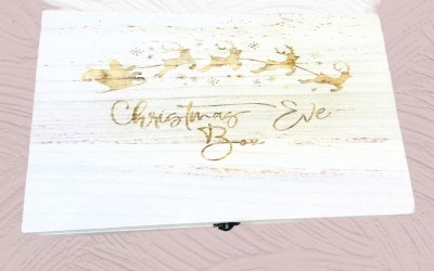 Christmas Eve box for parties or can be personalised 