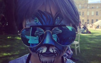 Kingsweston House Lipstick powder & paint Bristol Facepainter 