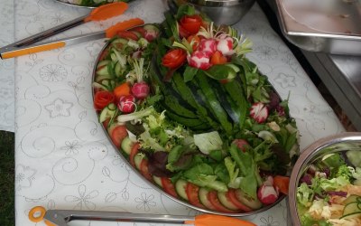 Accompaniments are included in all menus