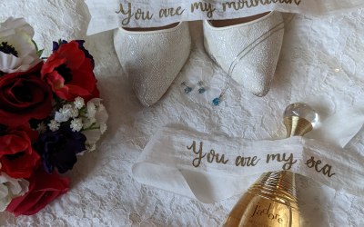 Calligraphy ribbons