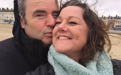 Me and my Hubby x