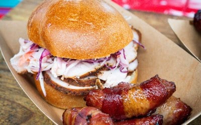 Turkey / pigs xmas menu