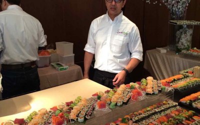 chef of the event