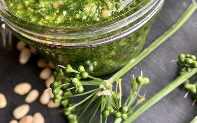 Homemade Wild Garlic Pesto